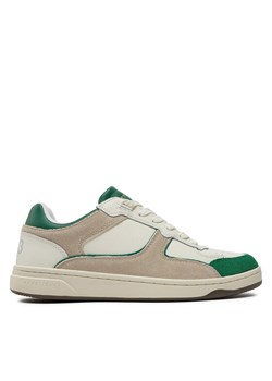 Sneakersy Pepe Jeans Kore Evolution M PMS00015 Zielony ze sklepu eobuwie.pl w kategorii Buty sportowe męskie - zdjęcie 182039648