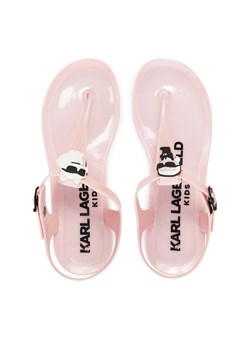 Sandały Karl Lagerfeld Kids Z30370 S Różowy ze sklepu eobuwie.pl w kategorii Sandały dziecięce - zdjęcie 182039665