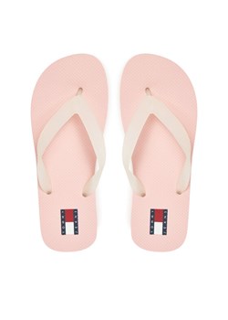 Japonki Tommy Jeans Tjw Logo Flip Flop EN0EN02447 Różowy ze sklepu eobuwie.pl w kategorii Klapki damskie - zdjęcie 182039816