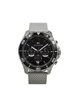 Zegarek Tommy Hilfiger Jordan 1792092 Srebrny ze sklepu eobuwie.pl w kategorii Zegarki - zdjęcie 182039877