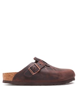 Klapki Birkenstock Boston Bs 860133 Brązowy ze sklepu eobuwie.pl w kategorii Klapki damskie - zdjęcie 182039927