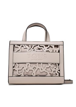 Torebka TOUS Shopping M. Amaya K Shock 2001660743 Beżowy ze sklepu eobuwie.pl w kategorii Torby Shopper bag - zdjęcie 182039999