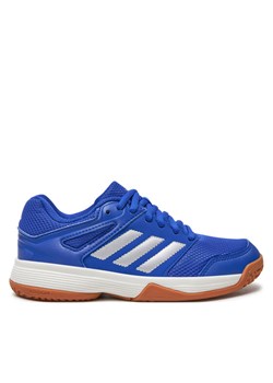 Buty halowe adidas Speedcourt IH0578 Niebieski ze sklepu eobuwie.pl w kategorii Buty sportowe dziecięce - zdjęcie 182040035