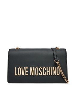 Torebka LOVE MOSCHINO JC4192PP1MKD0000 Czarny ze sklepu eobuwie.pl w kategorii Listonoszki - zdjęcie 182040178