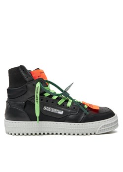 Sneakersy Off-White OMIA065S22LEA0031010 Czarny ze sklepu eobuwie.pl w kategorii Buty sportowe męskie - zdjęcie 182040185