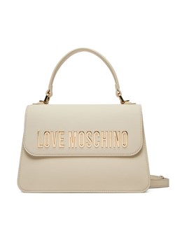 Torebka LOVE MOSCHINO JC4032PP1MKD0110 Écru - id: 8057623209343 - marki Love Moschino - 182040327 Torebka LOVE MOSCHINO JC4032PP1MKD0110 Écru ze sklepu eobuwie.pl w kategorii Kuferki - zdjęcie 182040327