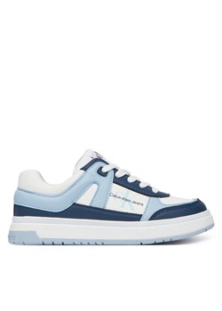 Sneakersy Calvin Klein Jeans Low Cut Lace-Up Sneaker V3X9-82091-1355 Niebieski ze sklepu eobuwie.pl w kategorii Buty sportowe dziecięce - zdjęcie 182040436