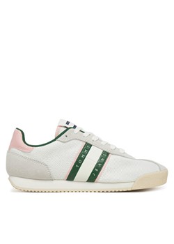 Sneakersy Tommy Jeans Tjw Low Profile Runner EN0EN02742 Biały ze sklepu eobuwie.pl w kategorii Buty sportowe damskie - zdjęcie 182040468