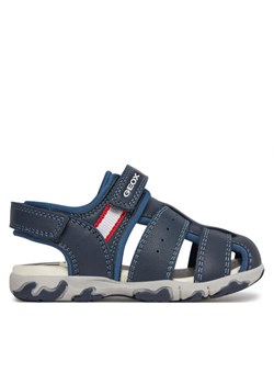 Sandały Geox B Sandal Flaffee Boy B4559B 08515 C4002 M Granatowy ze sklepu eobuwie.pl w kategorii Sandały dziecięce - zdjęcie 182040535