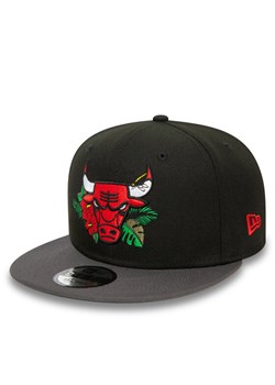 Czapka z daszkiem New Era Nba Floral 950 Bulls 60503483 Czarny ze sklepu eobuwie.pl w kategorii Czapki z daszkiem damskie - zdjęcie 182040565