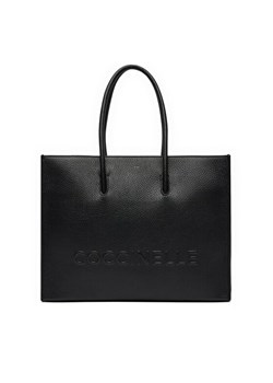 Torebka Coccinelle QBB Coccinellemyrtha Maxi Log E1 QBB 18 02 01 Czarny ze sklepu eobuwie.pl w kategorii Torby Shopper bag - zdjęcie 182040596