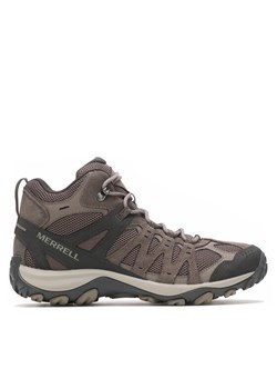 Trekkingi Merrell Accentor 3 Mid J135481 Brązowy ze sklepu eobuwie.pl w kategorii Buty trekkingowe męskie - zdjęcie 182040647