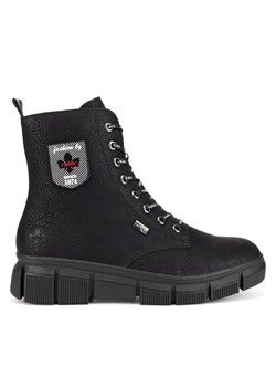 Botki Rieker X3410-00 Czarny ze sklepu eobuwie.pl w kategorii Botki - zdjęcie 182040657