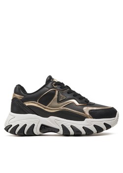 Sneakersy Guess Nowah FLTNOW ELE12 Czarny ze sklepu eobuwie.pl w kategorii Buty sportowe damskie - zdjęcie 182040698