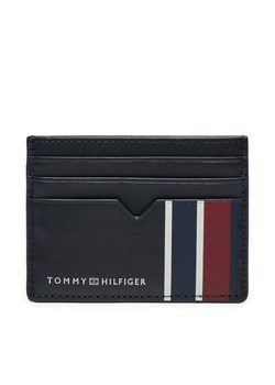 Etui na karty kredytowe Tommy Hilfiger Th Corp Cc Holder AM0AM12780 Granatowy ze sklepu eobuwie.pl w kategorii Portfele męskie - zdjęcie 182040745