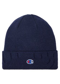 Czapka Champion C Logo 805685 BS526 Granatowy ze sklepu eobuwie.pl w kategorii Czapki zimowe damskie - zdjęcie 182040867
