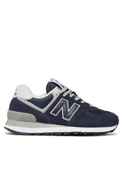 Sneakersy New Balance WL574EVN Granatowy ze sklepu eobuwie.pl w kategorii Buty sportowe damskie - zdjęcie 182040879