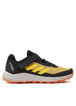 Buty do biegania adidas Terrex Agravic Flow Hook-and-Loop Trail Running IE7600 Pomarańczowy ze sklepu eobuwie.pl w kategorii Buty sportowe dziecięce - zdjęcie 182041048