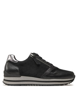 Sneakersy Gabor 56.528.37 Czarny ze sklepu eobuwie.pl w kategorii Buty sportowe damskie - zdjęcie 182041066