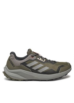 Buty do biegania adidas Terrex Trail Rider IG8929 Zielony ze sklepu eobuwie.pl w kategorii Buty sportowe męskie - zdjęcie 182041236