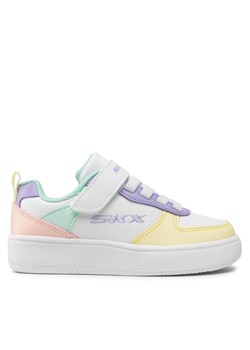 Sneakersy Skechers Sport Court 92 310156L/WMLT Biały ze sklepu eobuwie.pl w kategorii Buty sportowe dziecięce - zdjęcie 182041246