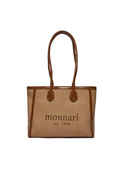 Torebka Monnari BAG0380-017 Beżowy ze sklepu eobuwie.pl w kategorii Torby Shopper bag - zdjęcie 182041305