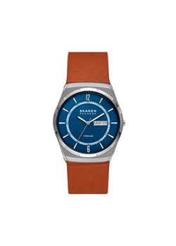 Zegarek Skagen Melbye Titanium SKW6906 Brązowy ze sklepu eobuwie.pl w kategorii Zegarki - zdjęcie 182041467
