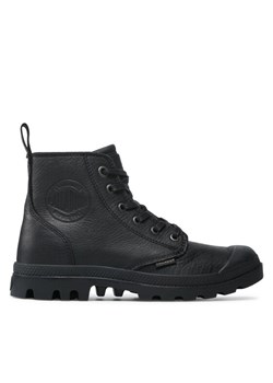 Trapery Palladium Pampa Zip Lth Ess 76888-008-M Czarny ze sklepu eobuwie.pl w kategorii Workery damskie - zdjęcie 182041565