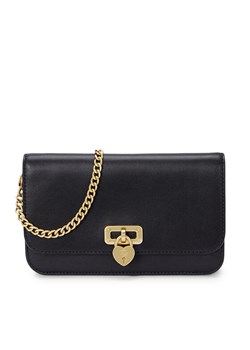 Torebka LAUREN RALPH LAUREN 432962115002 Czarny ze sklepu eobuwie.pl w kategorii Kopertówki - zdjęcie 182041607