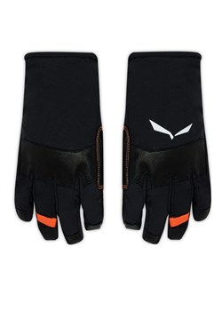Rękawiczki Damskie Salewa Ortles Tw W Gloves 028529 Czarny ze sklepu eobuwie.pl w kategorii Rękawiczki damskie - zdjęcie 182041645