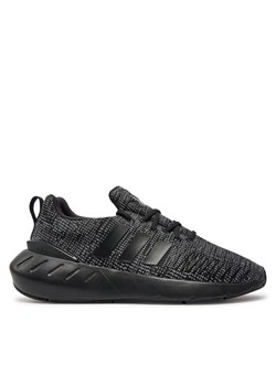 Sneakersy adidas Swift Run 22 J GW8166 Czarny ze sklepu eobuwie.pl w kategorii Buty sportowe dziecięce - zdjęcie 182041895