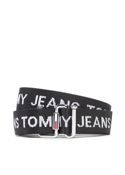 Pasek Damski Tommy Jeans Tjw Essential Webbing Belt AW0AW11650 Czarny ze sklepu eobuwie.pl w kategorii Paski damskie - zdjęcie 182041945