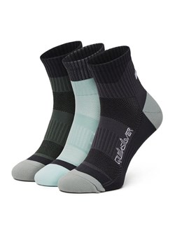 Skarpety Quiksilver AS_QUIKSILVER_103Z_SS25 (3-PACK) Zielony ze sklepu eobuwie.pl w kategorii Skarpetki męskie - zdjęcie 182042108
