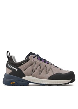 Trekkingi Dolomite Crodarossa Leather Gtx 420067 1573 Szary ze sklepu eobuwie.pl w kategorii Buty trekkingowe damskie - zdjęcie 182042177