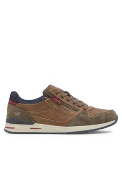 Sneakersy Mustang 4154-313 Brązowy ze sklepu eobuwie.pl w kategorii Półbuty męskie - zdjęcie 182042195