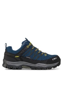 Trekkingi CMP Kids Rigel Low Trekking Shoes Wp 3Q13244J Granatowy ze sklepu eobuwie.pl w kategorii Buty trekkingowe dziecięce - zdjęcie 182042218