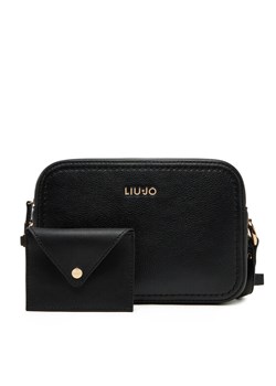 Torebka Liu Jo M Camera Case AA5159 E0058 Czarny ze sklepu eobuwie.pl w kategorii Listonoszki - zdjęcie 182042396