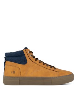 Sneakersy Gap PORTLAND CUP MID M GP505011BM-MU00 Brązowy ze sklepu eobuwie.pl w kategorii Buty sportowe męskie - zdjęcie 182042419