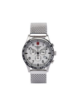 Zegarek Swiss Alpine Military Aviator 1746.9132 Srebrny ze sklepu eobuwie.pl w kategorii Zegarki - zdjęcie 182042427