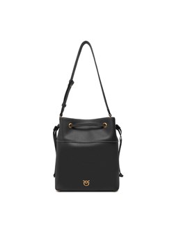 Torba PINKO SECCHIELLO CLASSIC 104305 A29Q L84Q Czarny ze sklepu eobuwie.pl w kategorii Torebki worki - zdjęcie 182042468