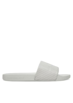 Klapki Calvin Klein Jeans Slide Aop Print YM0YM01269 Szary ze sklepu eobuwie.pl w kategorii Klapki męskie - zdjęcie 182042605