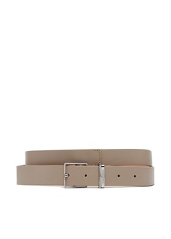 Pasek Damski Calvin Klein Branded Loop Square Belt 2.5 K60K612866 Beżowy ze sklepu eobuwie.pl w kategorii Paski damskie - zdjęcie 182042627