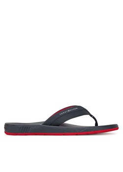 Japonki Tommy Hilfiger Molded Hilfiger Beach Sandal FM0FM05361 Granatowy ze sklepu eobuwie.pl w kategorii Klapki męskie - zdjęcie 182042628