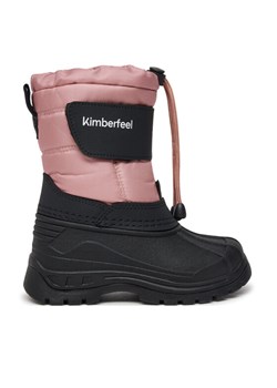 Śniegowce Kimberfeel Beryl Różowy ze sklepu eobuwie.pl w kategorii Buty zimowe dziecięce - zdjęcie 182042845