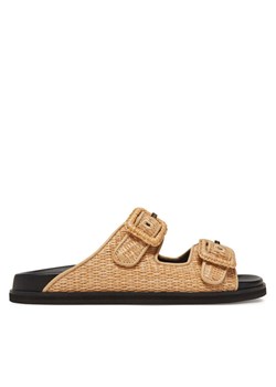 Klapki BOSS Freyah Slide 50542333 Beżowy - id: 0000304958687 - marki BOSS HUGO BOSS - 182042857 Klapki BOSS Freyah Slide 50542333 Beżowy ze sklepu eobuwie.pl w kategorii Klapki damskie - zdjęcie 182042857