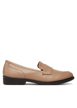 Loafersy ECCO Dress Classic 15 20980301084 Beżowy ze sklepu eobuwie.pl w kategorii Lordsy damskie - zdjęcie 182043075