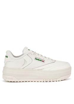 Sneakersy Reebok Club C Extra 100208011 Beżowy ze sklepu eobuwie.pl w kategorii Buty sportowe dziecięce - zdjęcie 182043215
