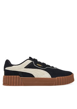 Sneakersy Puma Carina 3.0 Luxe SD 400725 03 Czarny ze sklepu eobuwie.pl w kategorii Buty sportowe damskie - zdjęcie 182043307