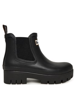 Kalosze Barbour Halton LRF0100BK11 Czarny ze sklepu eobuwie.pl w kategorii Kalosze damskie - zdjęcie 182043509