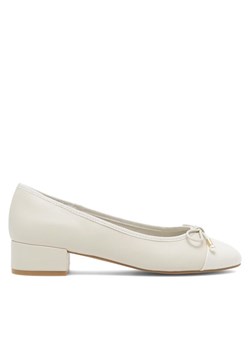 Baleriny Nine West WFA2608-1 Beżowy ze sklepu eobuwie.pl w kategorii Czółenka - zdjęcie 182043519